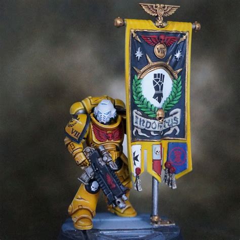 Imperial Fist Primaris Ancient : Warhammer40k