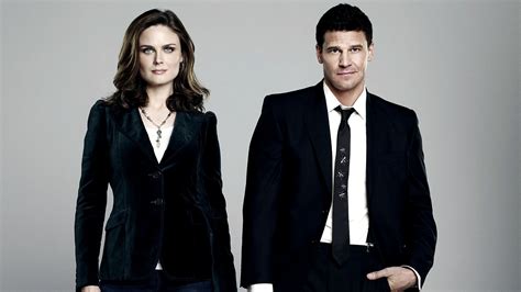 David Boreanaz Emily Deschanel Seeley Booth Temperance Brennan ...