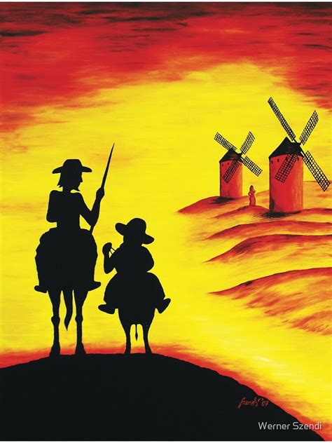 "The man of La Mancha" Poster for Sale by wernerszendi | Redbubble