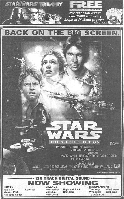 New Zealand Star Wars Premiere - 1977 - SWNZ, Star Wars New Zealand