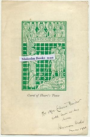 Carol of Heart's Peace: Poem (Set to Music by Ould & Carver, Hermon ...