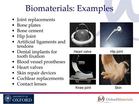 PPT - Biomaterials Science at Oxford PowerPoint Presentation - ID:6896695