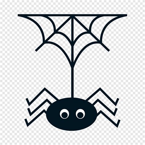 Spider web Computer Icons, spider silk decoration, angle, leaf png | PNGEgg