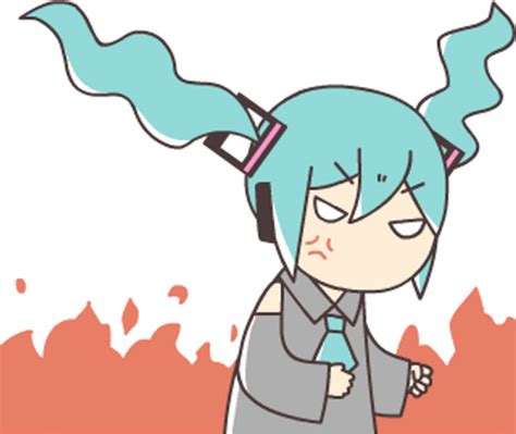 Very Angry Miku GIF | GIFDB.com