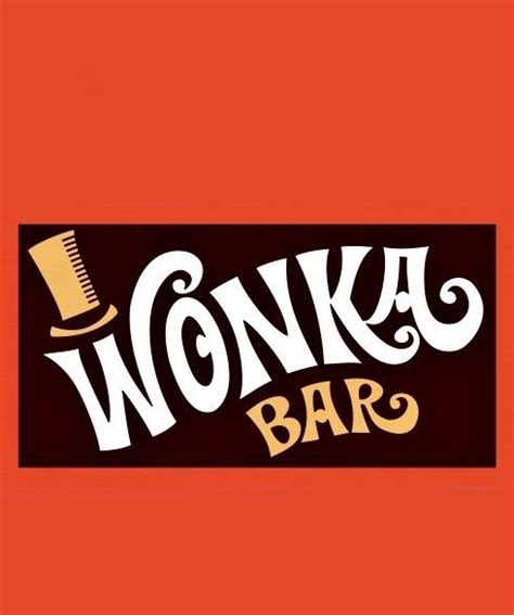 Printable wonka bar wrapper - naasnap