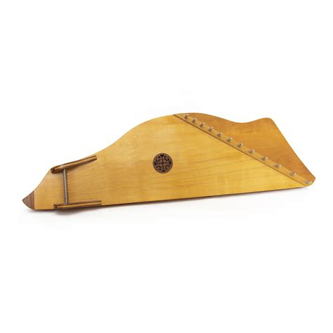 12 string GAMAYUN authentic psaltery in modern bright design.