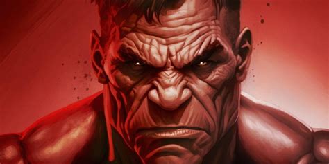 Harrison Ford’s Thunderbolt Ross Transforms Into Red Hulk In Fan Art