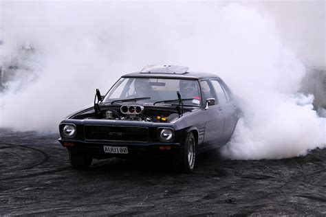 Holden Monaro Doing A Burnout Photograph by Stephen Athea