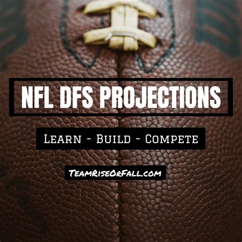 NFL DFS Projections - DFS Lineup Strategy, DFS Picks, DFS Sheets, and ...