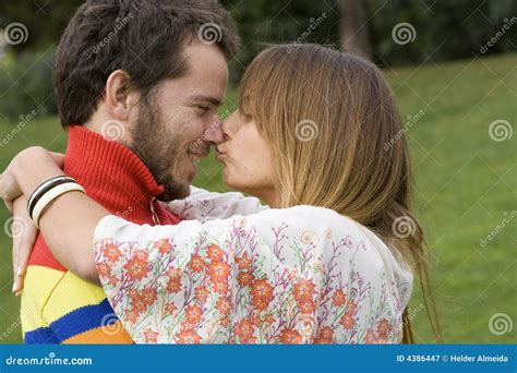 My first kiss stock image. Image of passionate, happiness - 4386447