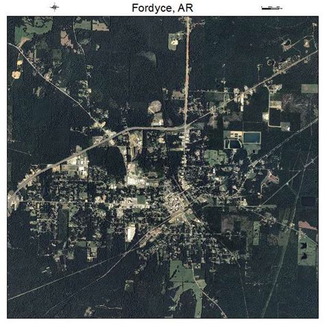 Aerial Photography Map of Fordyce, AR Arkansas