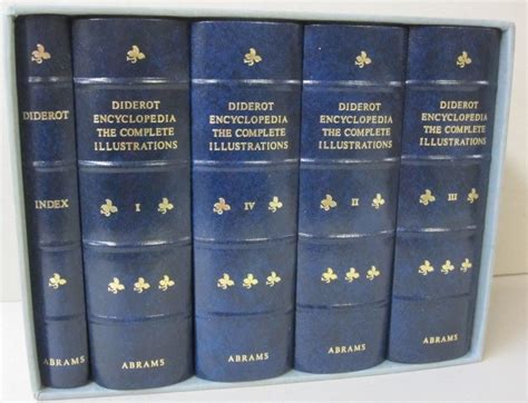 Diderot Encyclopedia The Complete Illustrations 1762-1777 by Diderot - 1978