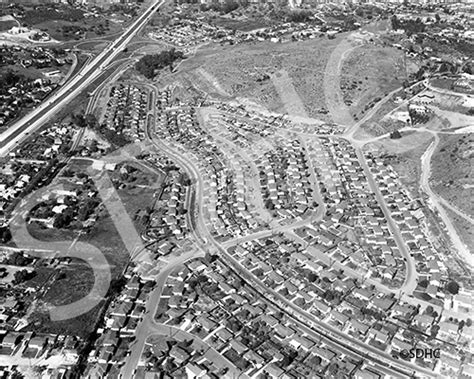 Lemon Grove - aerial - 1959 - San Diego History Center