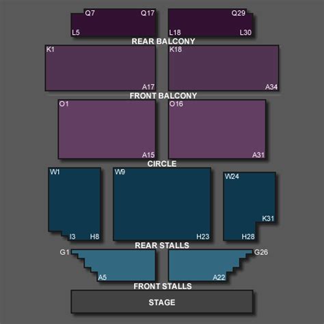 Empire Theatre Liverpool Layout