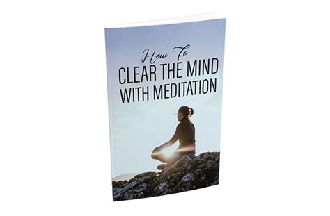 How To Clear The Mind With Meditation – PLR Database