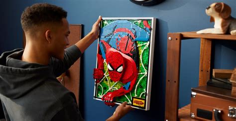 LEGO Art The Amazing Spider-Man (31209): Iconic Comic Book Art Immortalized With An Added ...