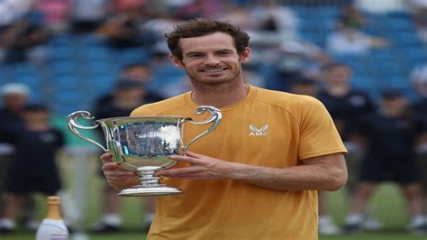 Andy Murray wins Surbiton Trophy with an eye on third Wimbledon title ...