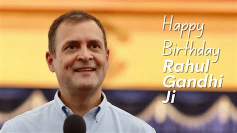 Happy Birthday Rahul Gandhi Twitter Wishes, Poster, Images (photo), and ...