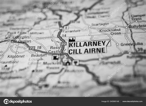 Killarney Map Stock Photo by ©aallm 540990148