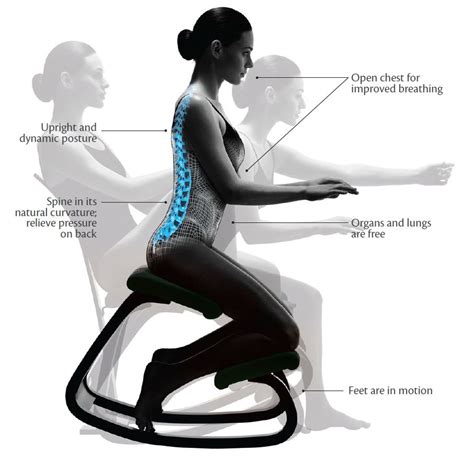 The Benefits of Active Sitting | Kneeling chair, Ergonomic kneeling ...