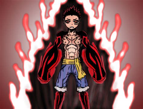 Gear 4th Luffy Bound Man Mastered by shadowlord19 on DeviantArt