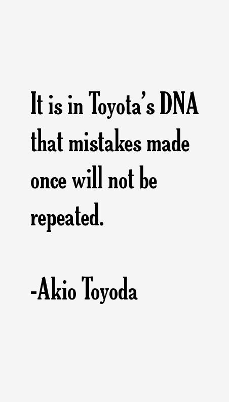 Akio Toyoda Quotes & Sayings