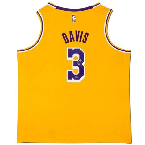 Anthony Davis Signed Los Angeles Lakers Jersey (UDA COA) | Pristine Auction