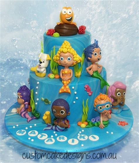 Bubble Guppies Cake - CakeCentral.com