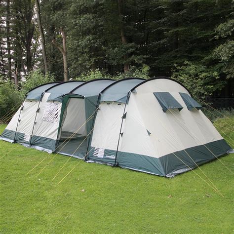 SKANDIKA HURRICANE XXL-12 PERSON/MAN CAMPING TENT LARGE FAMILY GROUP GREEN NEW | eBay