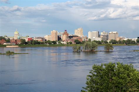 Downtown Harrisburg, Pennsylvania Skyline