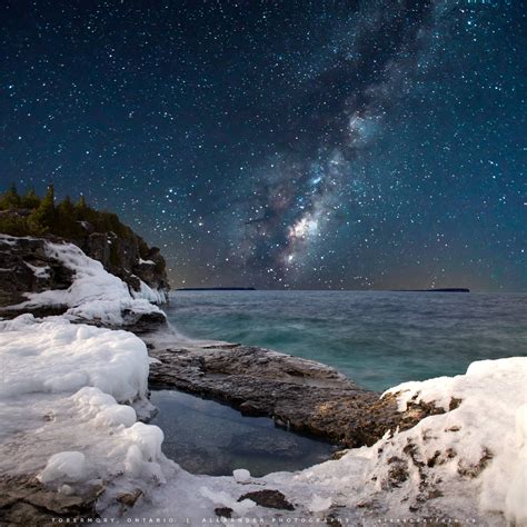 Stars Overhead. Bruce Peninsula National Park, Canada. [OC] [3375x3375] • /r/EarthPorn | Canada ...