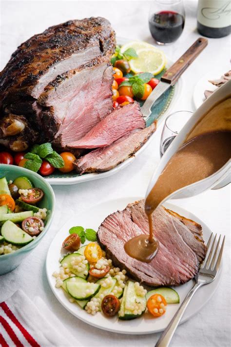 Roast Leg of Lamb with Red Wine Gravy | Recipe | Lamb recipes, Red wine gravy, Cooking a roast