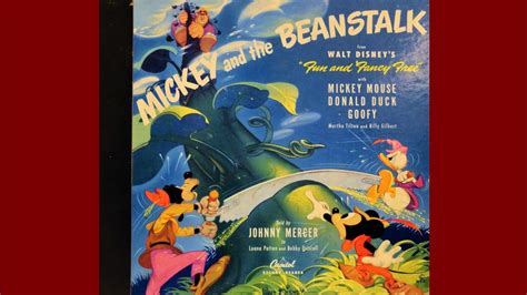 Mickey and the Beanstalk | Complete 1947 Vinyl Record Set - YouTube