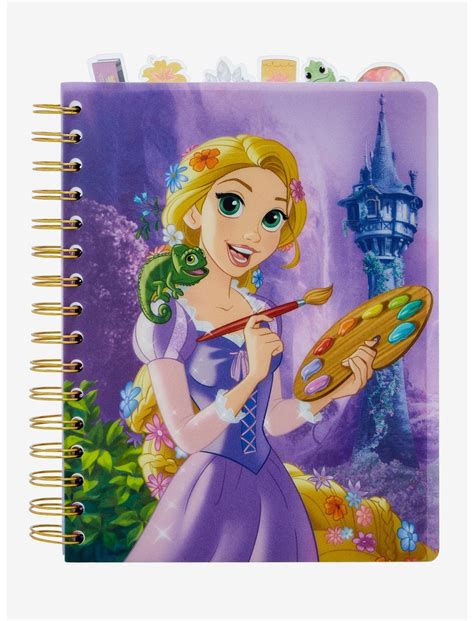 Disney Tangled Rapunzel Painting Figural Tab Journal | BoxLunch