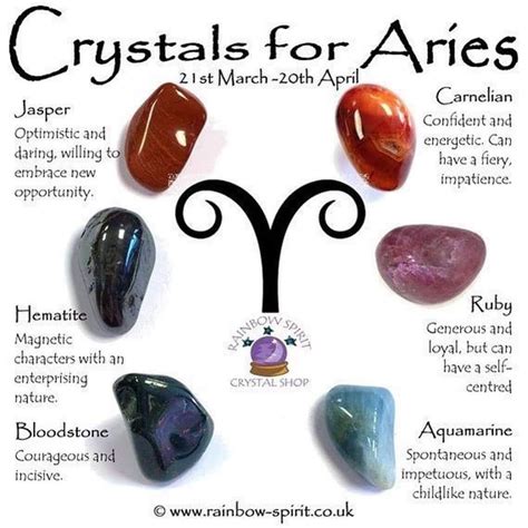 Pin by Regina Lyons on Astrology | Aries birthstone, Crystals, Crystal ...