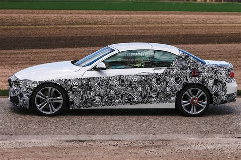 Spyshots: F33 BMW 4 Series Convertible Shows New Metal Roof - autoevolution