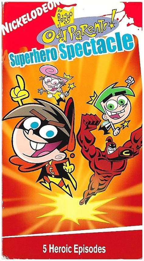 VHS the Fairly Oddparents: Superhero Spectacle 2004 nickelodeon / 5 ...