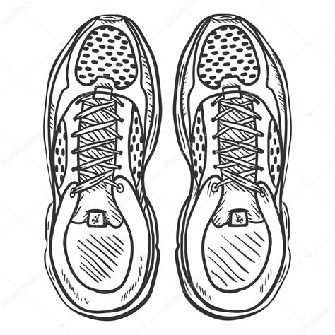 Pair of Running Shoes. — Stock Vector © nikiteev #127178244