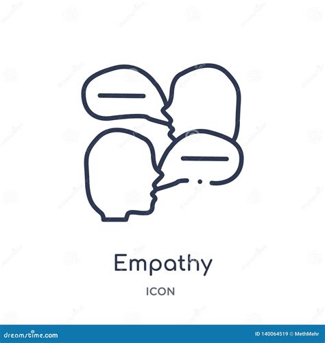 Empathy Icon from People Skills Outline Collection. Thin Line Empathy ...