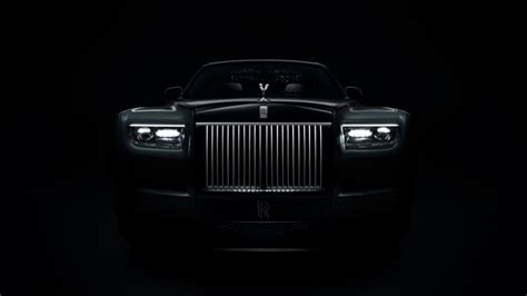 Rolls-Royce Phantom Series II Wallpaper 4K, Black cars