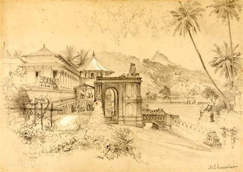 Temple of Buddha’s Tooth, Kandy 18 April 1870 – Lankapura