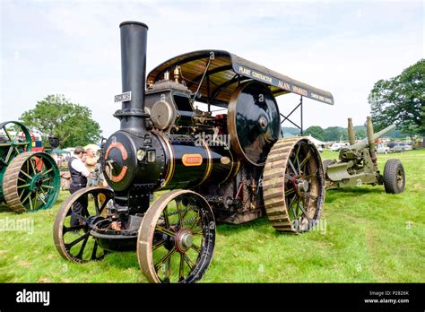 Delilah, a john fowler steam traction engine Stock Photo - Alamy