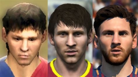 Lionel Messi evolution: FIFA 06 - FIFA 18 - YouTube