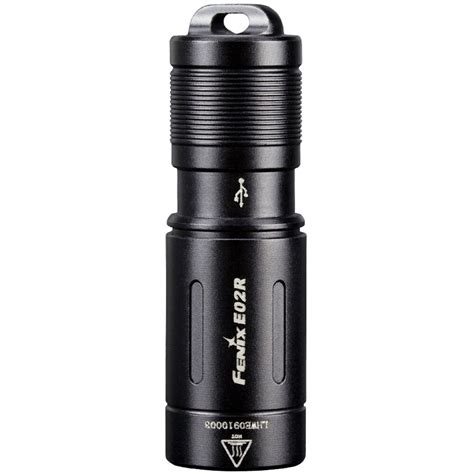 Fenix Flashlight E02R Rechargeable Keychain Flashlight