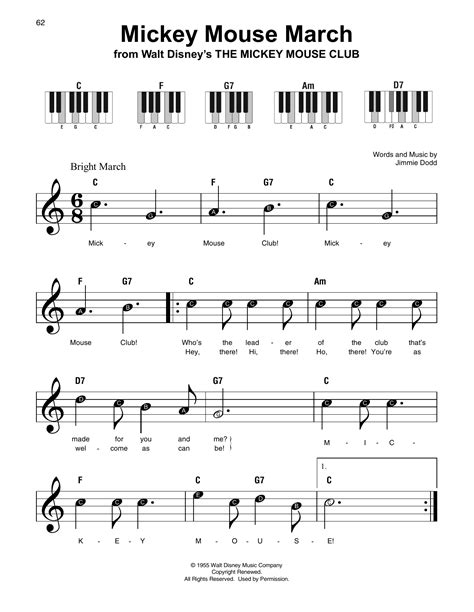 Mickey Mouse March | Sheet Music Direct