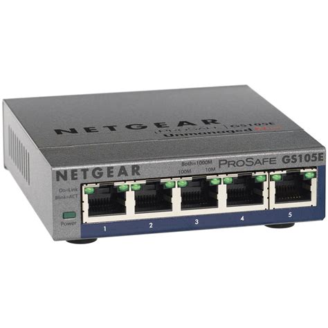 Netgear GS105E (GS105E-200PES) - Achat Switch Netgear pour professionnels sur LDLC.pro