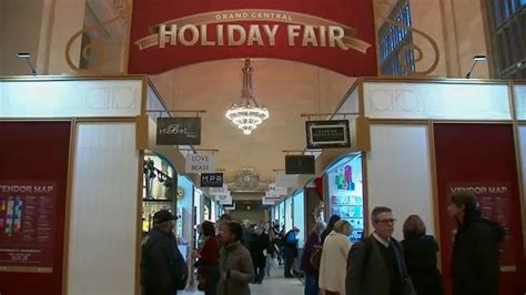 Grand Central Terminal's annual Holiday Fair begins, runs for nearly 6 ...