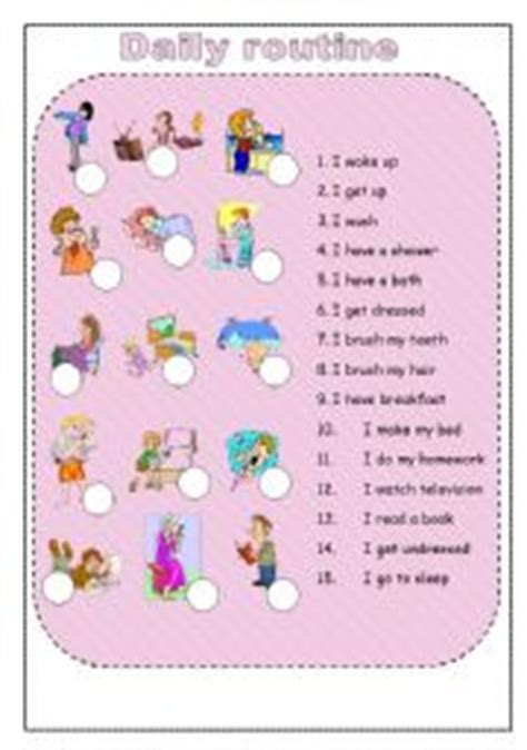 daily routine - ESL worksheet by discretissime