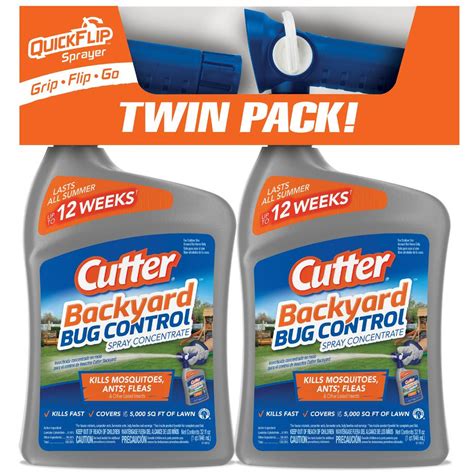 Cutter 32 fl. oz. Concentrate Backyard Bug Control Spray (2-Pack)-HG-96941 - The Home Depot