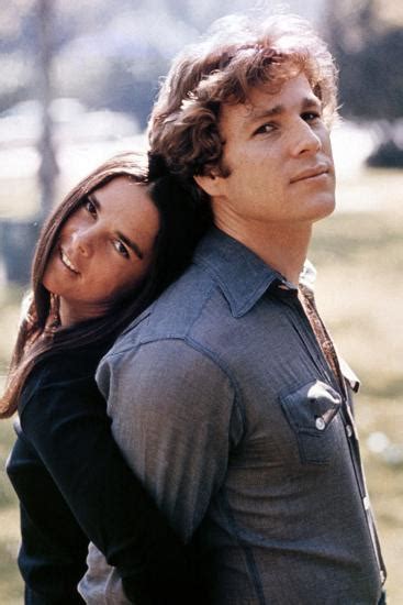 Ali Macgraw; Ryan O'Neal. "Love Story" [1970], Directed by Arthur Hiller. Photographic Print at ...